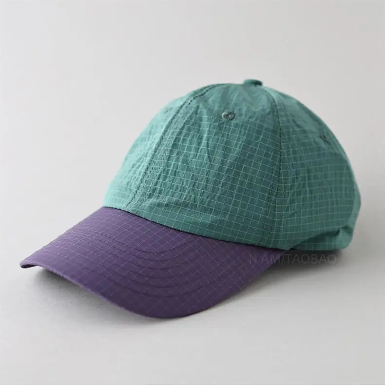 Men Grey Beige Baseball Cap with Curved Eaves — feature 2