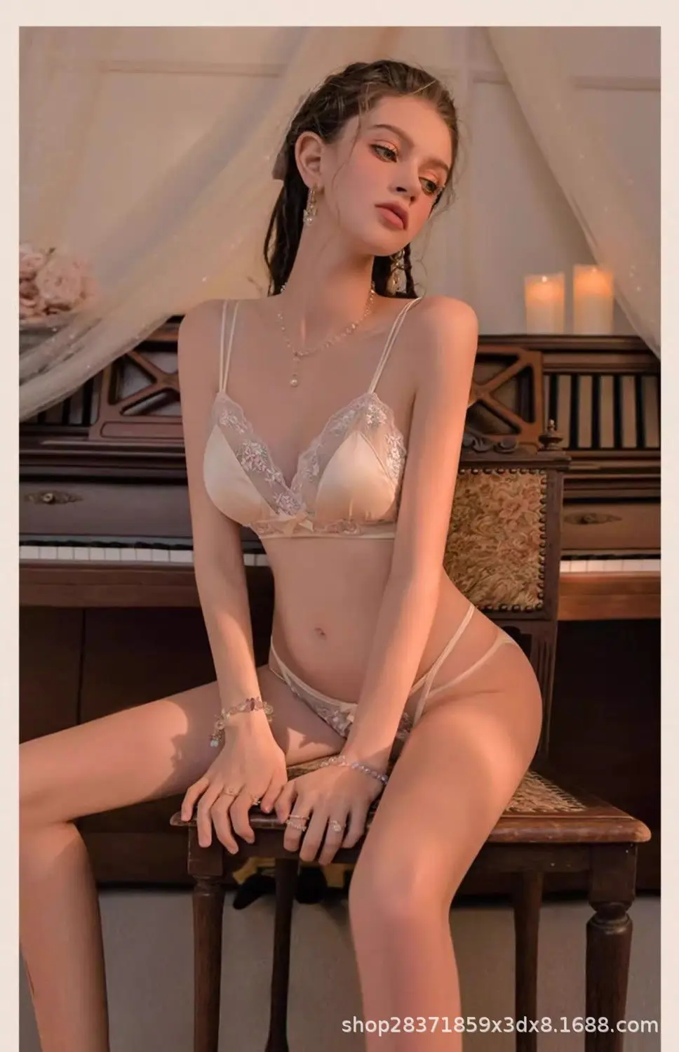 Sexy Lace Bra Panties Small Chest 2025 New Chun Style — feature 13