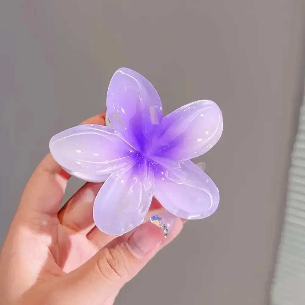Crystal Egg Flower Hair Clip for Women - Image 4