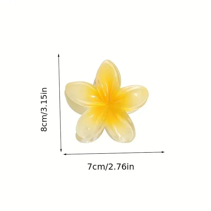 Crystal Egg Flower Hair Clip for Women — feature 5