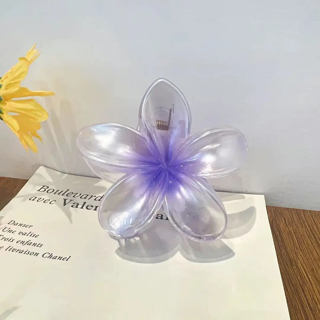Crystal Egg Flower Hair Clip for Women - Image 12