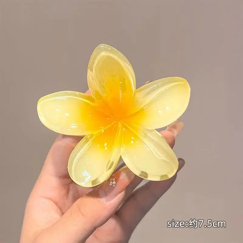 Crystal Egg Flower Hair Clip for Women - Image 2