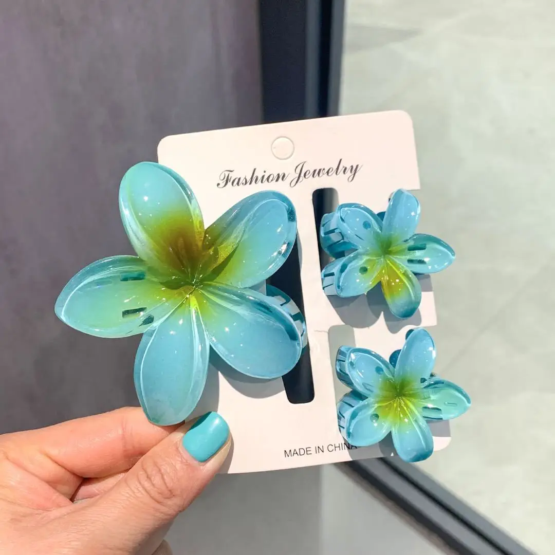 Crystal Egg Flower Hair Clip for Women - Image 24