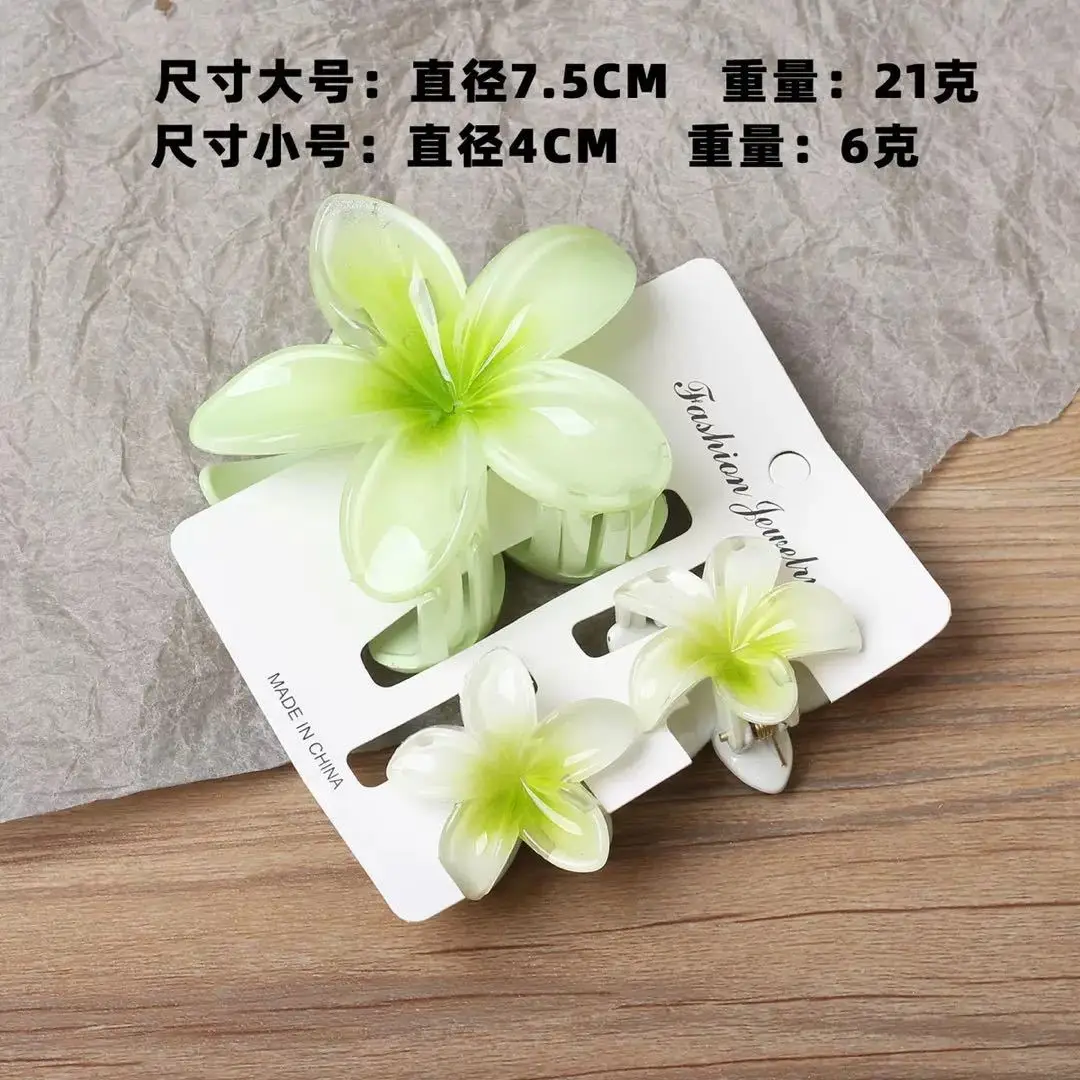Crystal Egg Flower Hair Clip for Women - Image 28