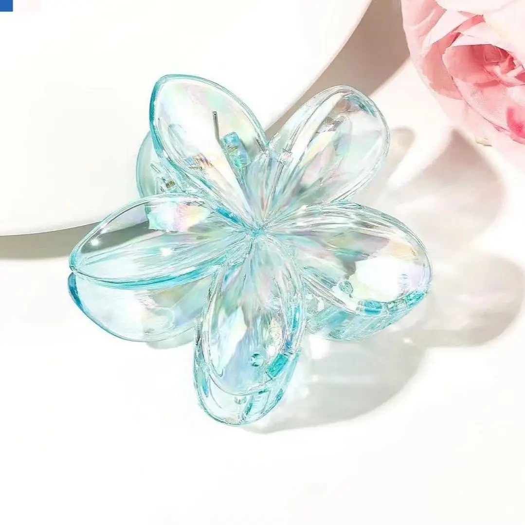 Crystal Egg Flower Hair Clip for Women - Image 39