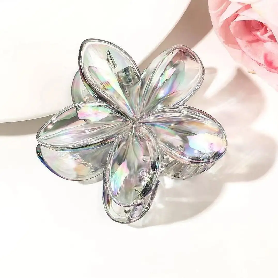 Crystal Egg Flower Hair Clip for Women - Image 40