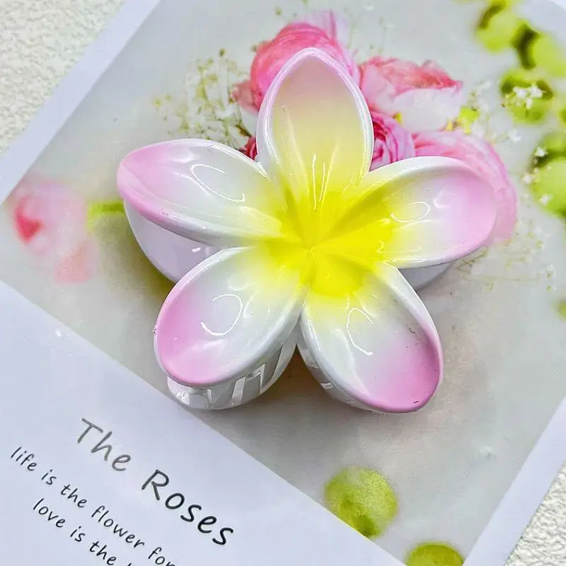 Crystal Egg Flower Hair Clip for Women - Image 45
