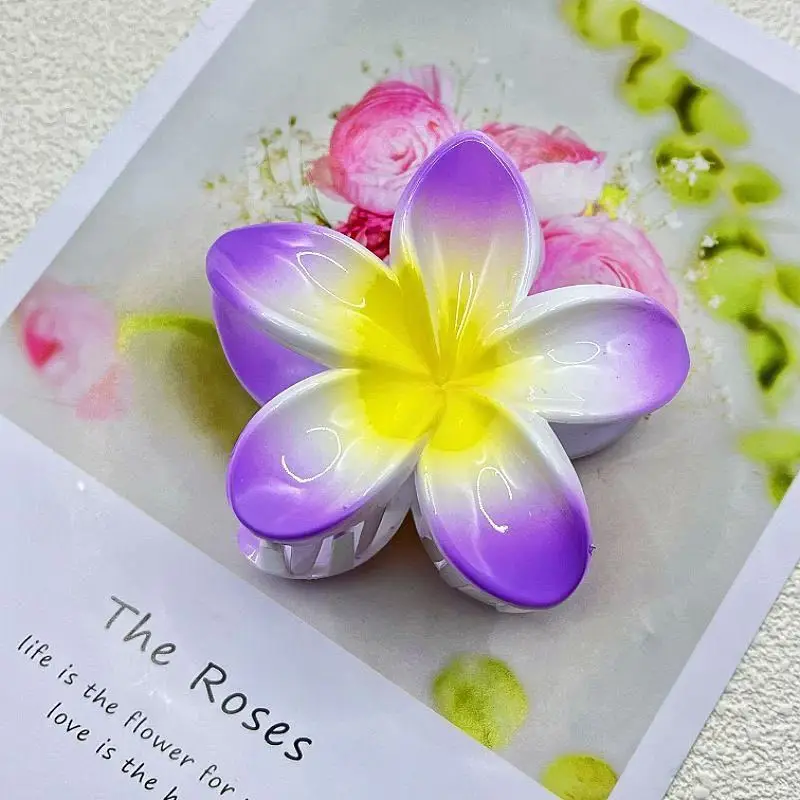 Crystal Egg Flower Hair Clip for Women - Image 50