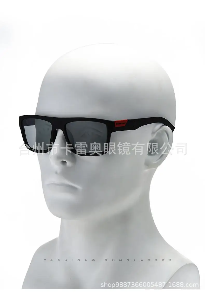 Men's Black Polarized Driving Sunglasses with High Coverage — feature 3