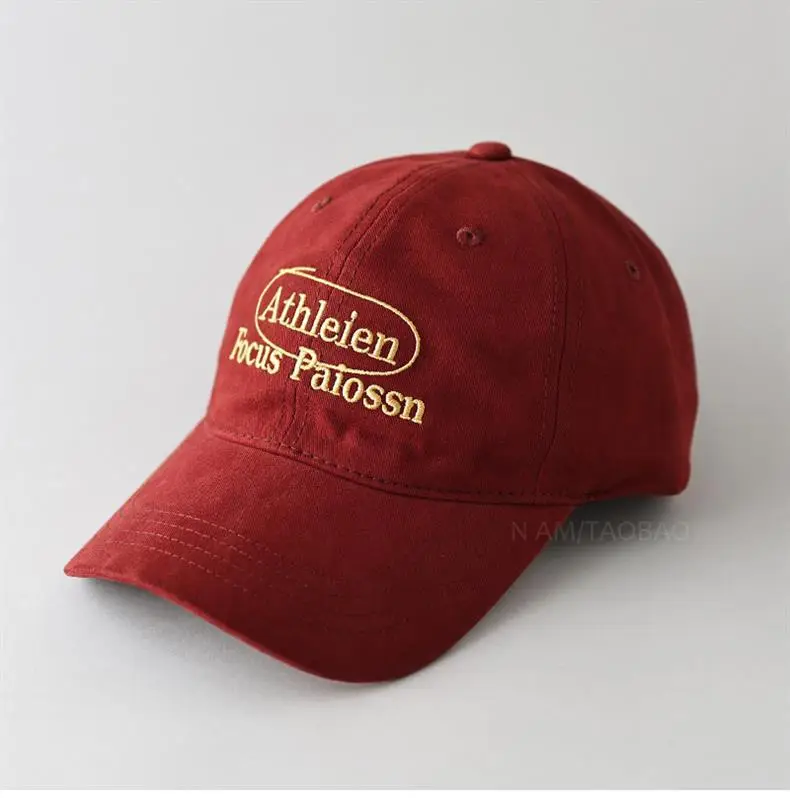 Korean-style Letter Embroidered Baseball Cap Women's Spring New Casual All-match Sunshade Cap for Men — feature 1