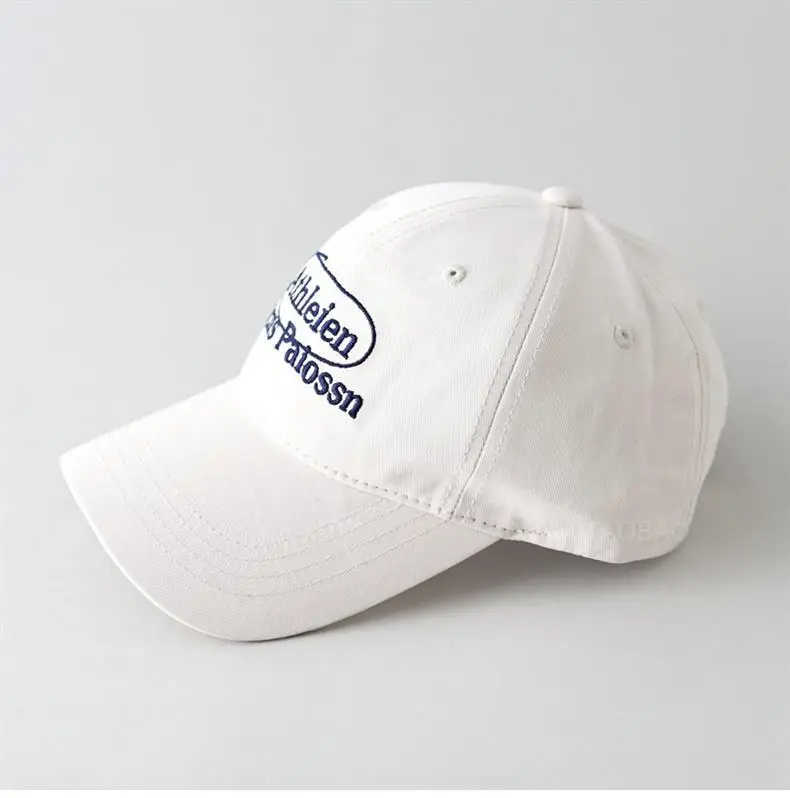 Korean-style Letter Embroidered Baseball Cap Women's Spring New Casual All-match Sunshade Cap for Men — feature 7