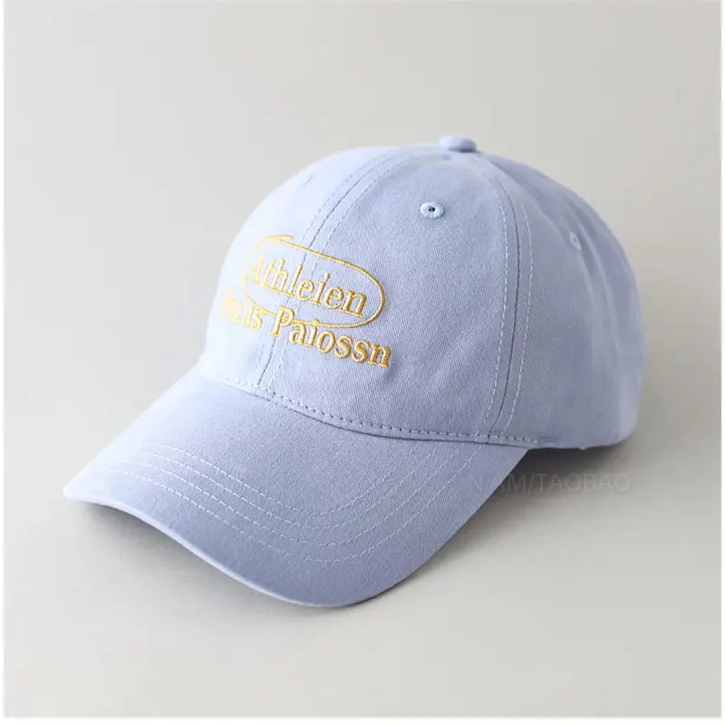 Korean-style Letter Embroidered Baseball Cap Women's Spring New Casual All-match Sunshade Cap for Men - Image 2