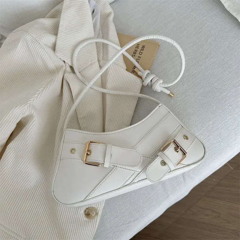Pink Biker Style Women's Shoulder Bag 2026 - Image 9