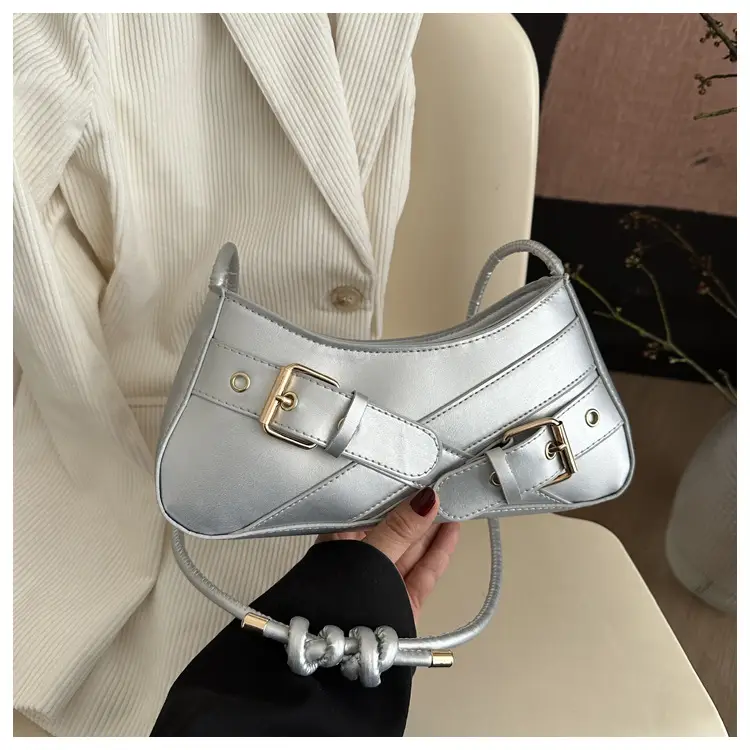 Pink Biker Style Women's Shoulder Bag 2026 — feature 13