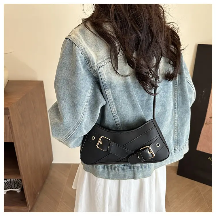 Pink Biker Style Women's Shoulder Bag 2026 — feature 22