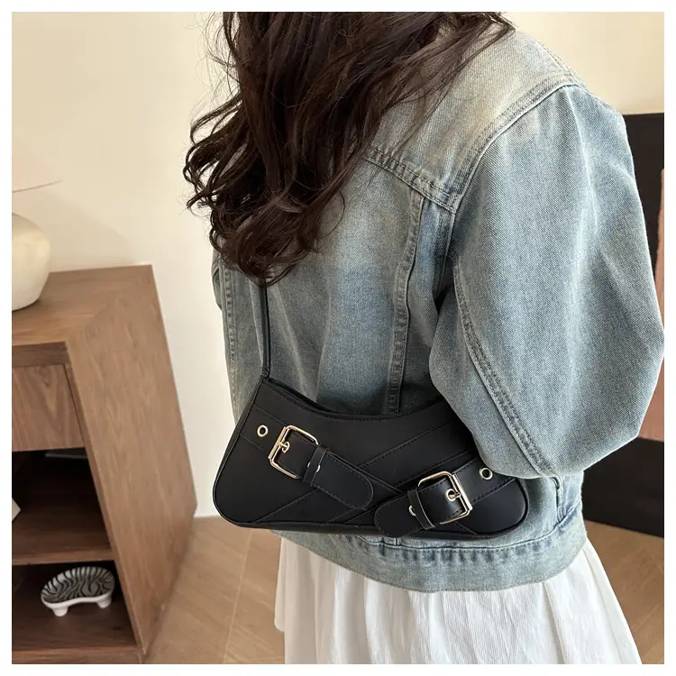Pink Biker Style Women's Shoulder Bag 2026 — feature 23