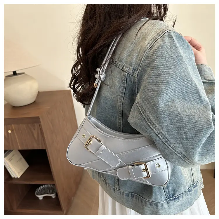 Pink Biker Style Women's Shoulder Bag 2026 — feature 26