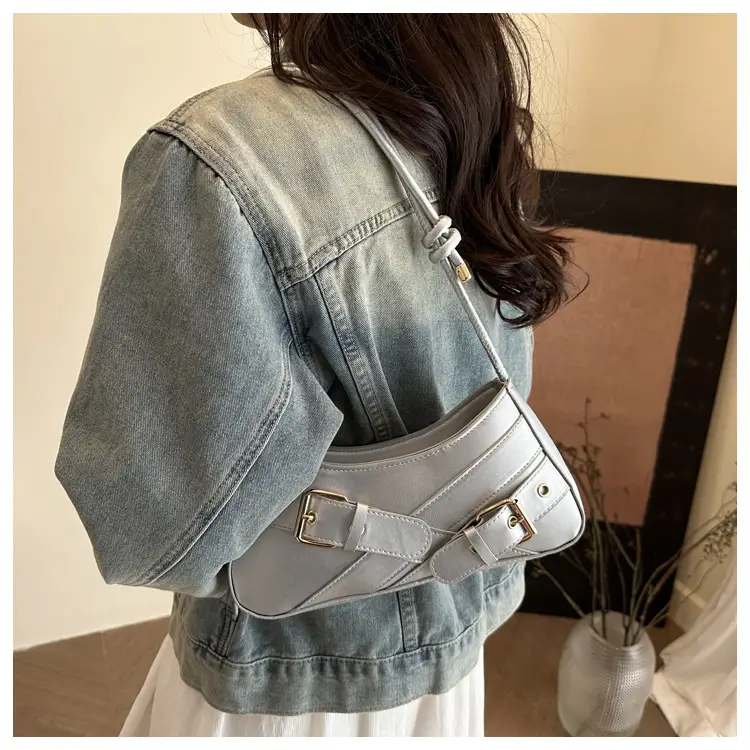 Pink Biker Style Women's Shoulder Bag 2026 — feature 27
