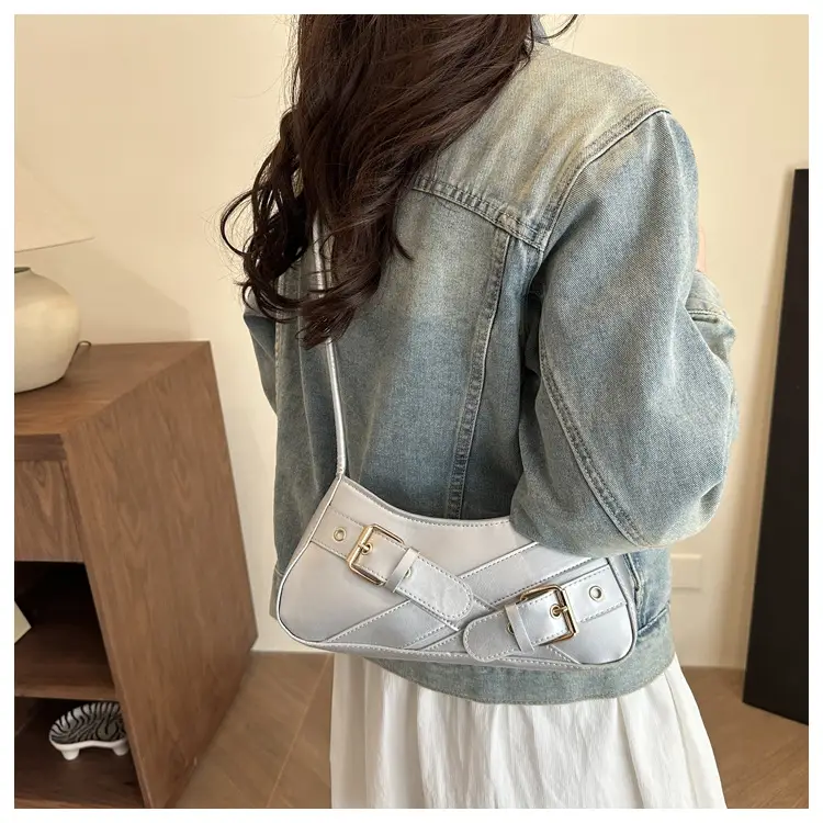 Pink Biker Style Women's Shoulder Bag 2026 — feature 33