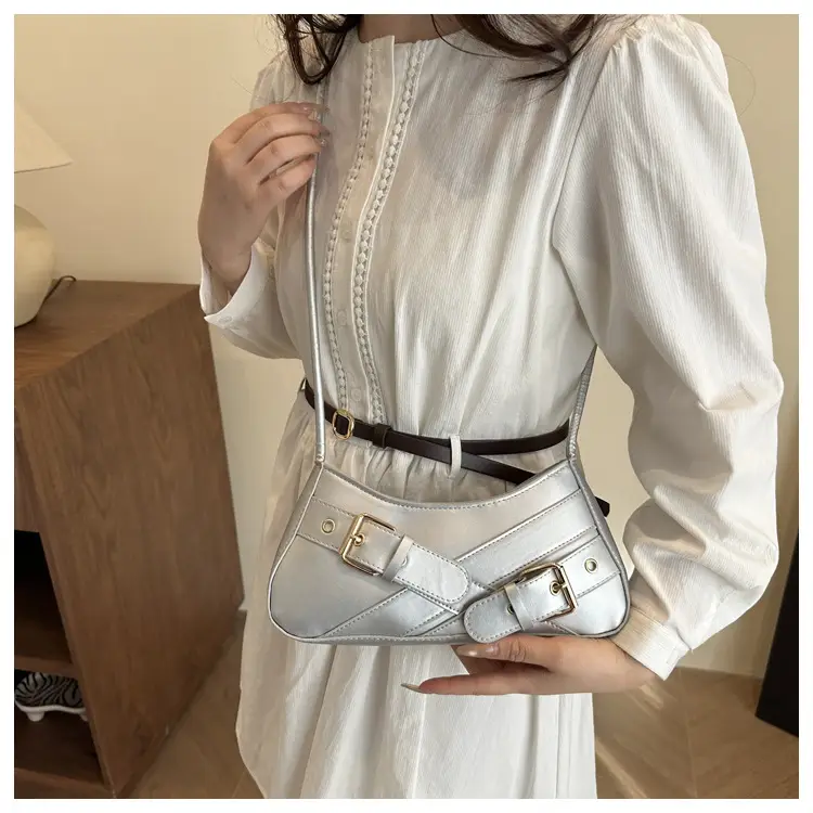 Pink Biker Style Women's Shoulder Bag 2026 — feature 37