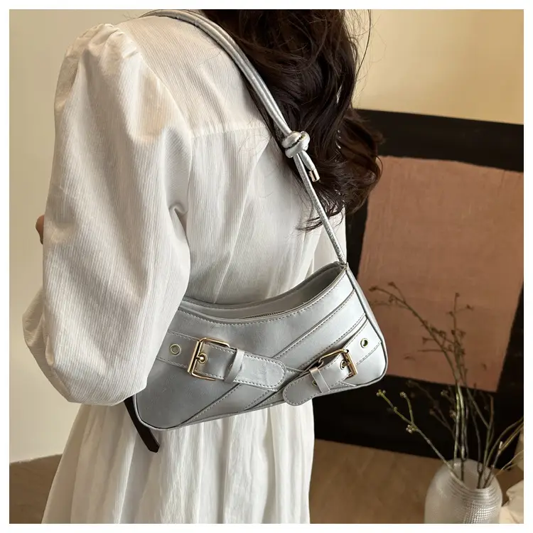 Pink Biker Style Women's Shoulder Bag 2026 — feature 39