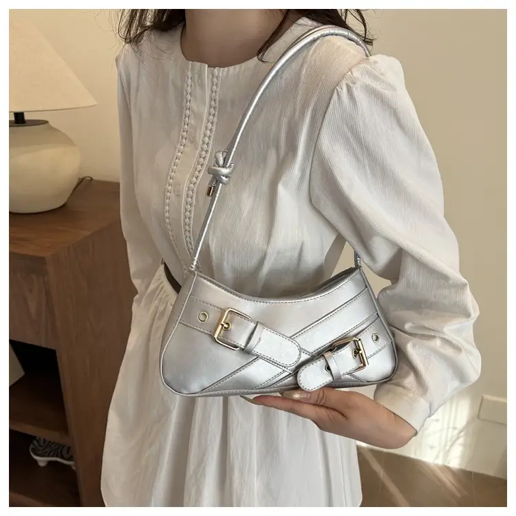 Pink Biker Style Women's Shoulder Bag 2026 — feature 40