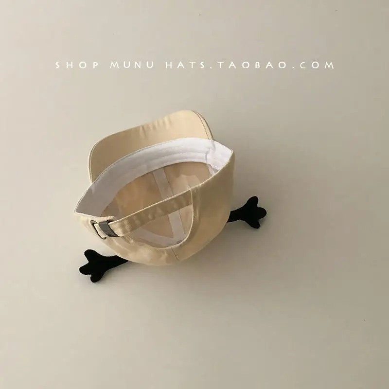 Baby Brown Tentacle Hat with White Eyes — feature 14