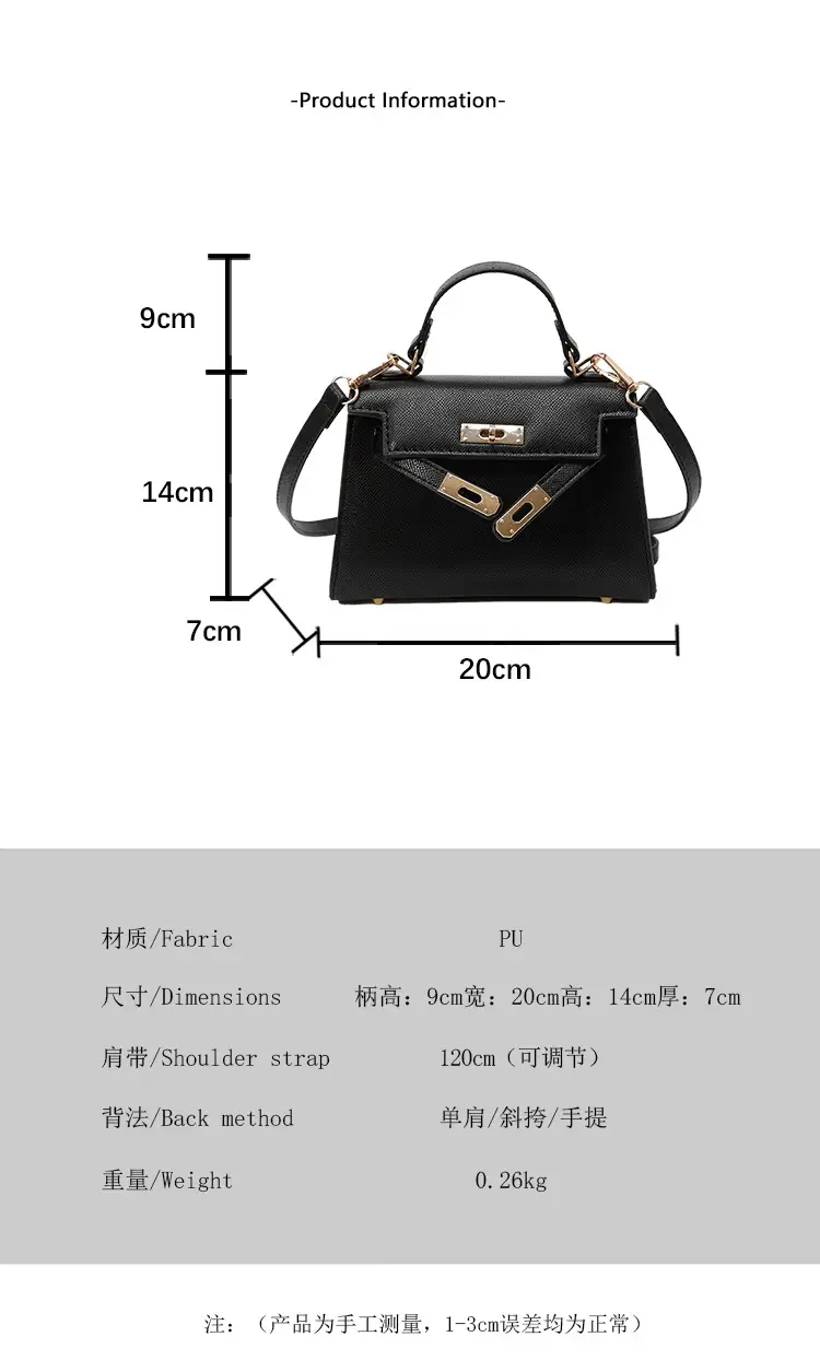 Orange Leather Shoulder Crossbody Bag for Women 2025 — feature 3