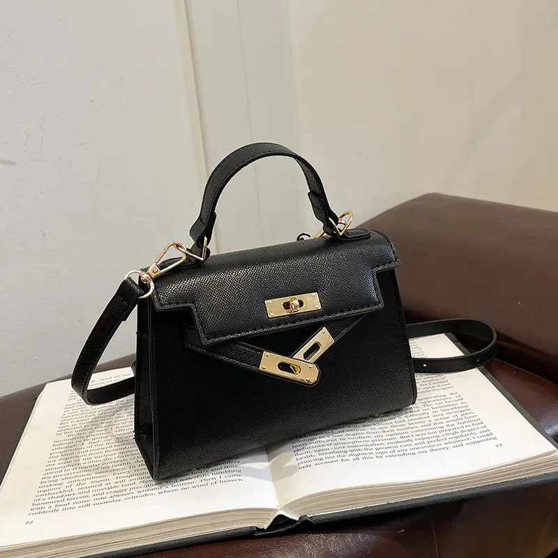 Orange Leather Shoulder Crossbody Bag for Women 2025 - Image 2