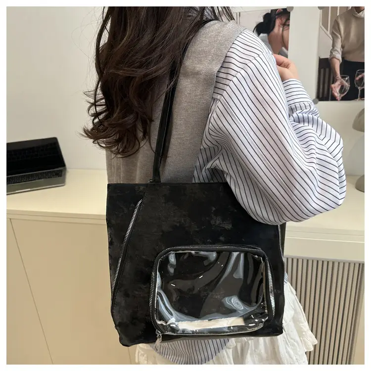 Clear Transparent Shoulder Bag for Girls Cute Cartoon Design — feature 10