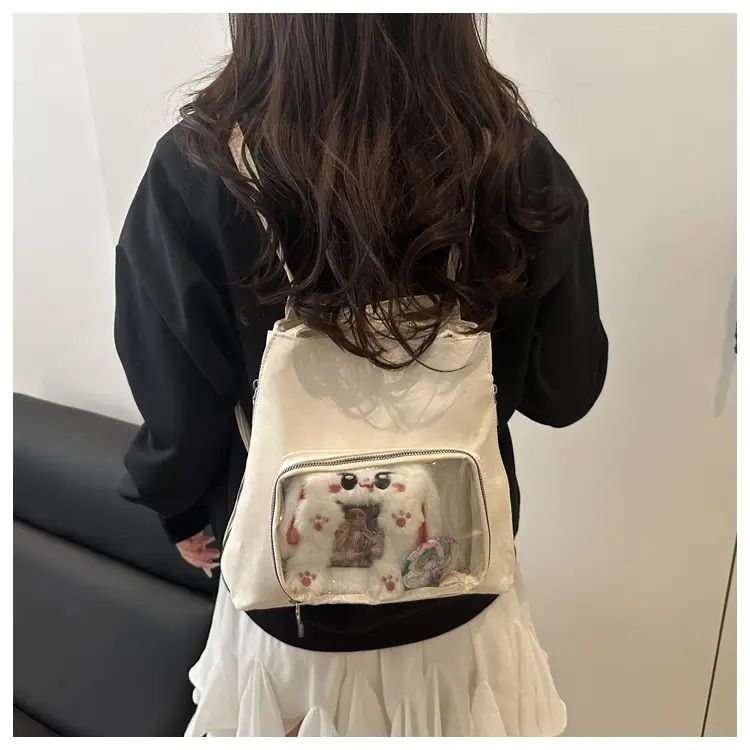 Clear Transparent Shoulder Bag for Girls Cute Cartoon Design — feature 14