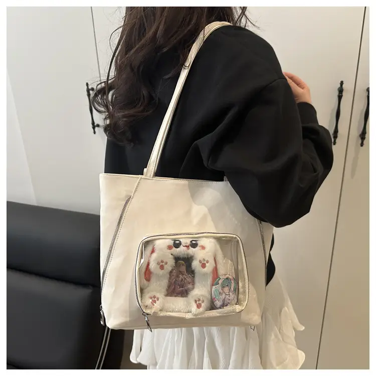 Clear Transparent Shoulder Bag for Girls Cute Cartoon Design — feature 16