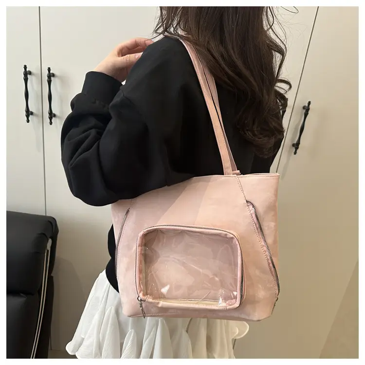 Clear Transparent Shoulder Bag for Girls Cute Cartoon Design — feature 19