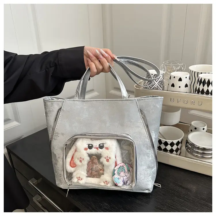 Clear Transparent Shoulder Bag for Girls Cute Cartoon Design — feature 22