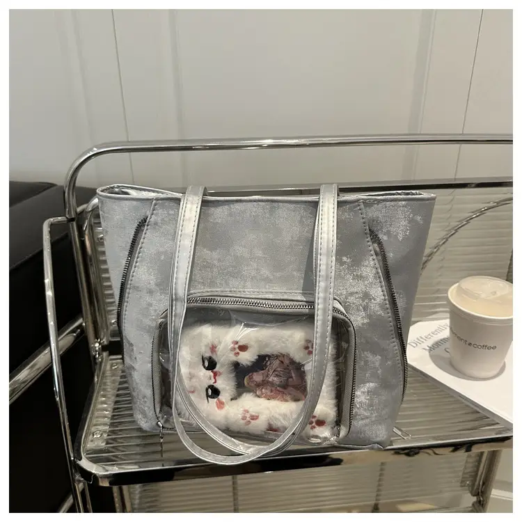 Clear Transparent Shoulder Bag for Girls Cute Cartoon Design — feature 26