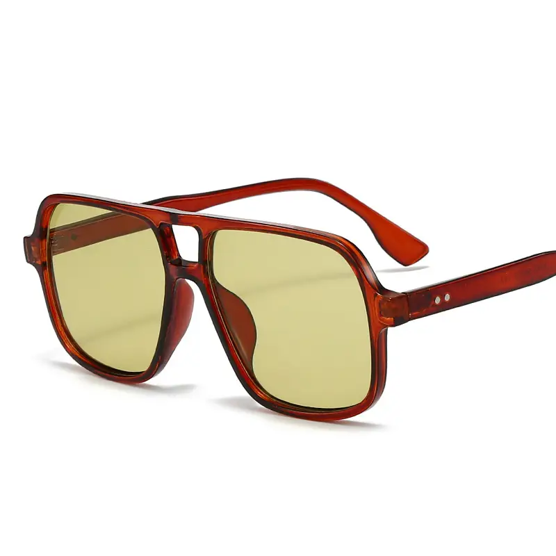 White Gray Aviator Sunglasses for Men Women - Image 14