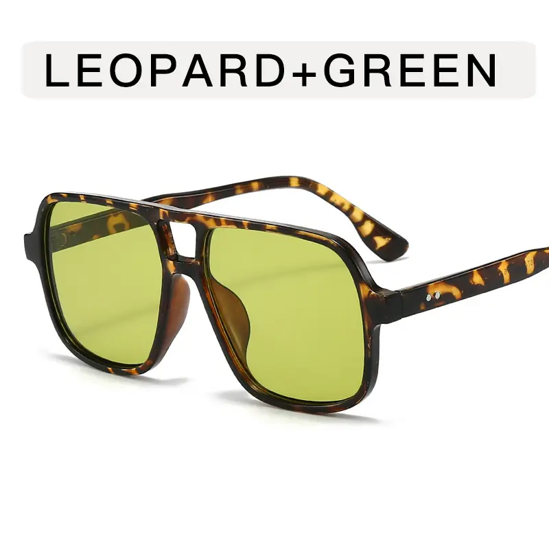 White Gray Aviator Sunglasses for Men Women - Image 7