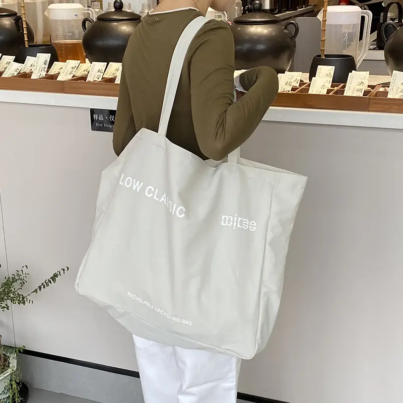 Blue Canvas Large Tote Bag 2025 Casual Use - Image 6