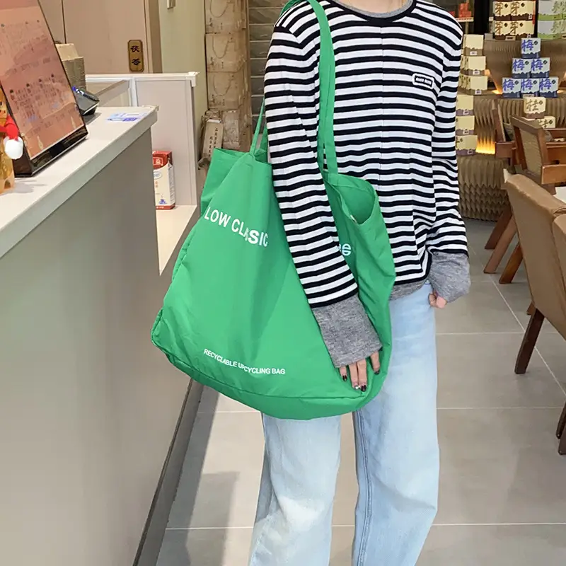 Blue Canvas Large Tote Bag 2025 Casual Use - Image 8