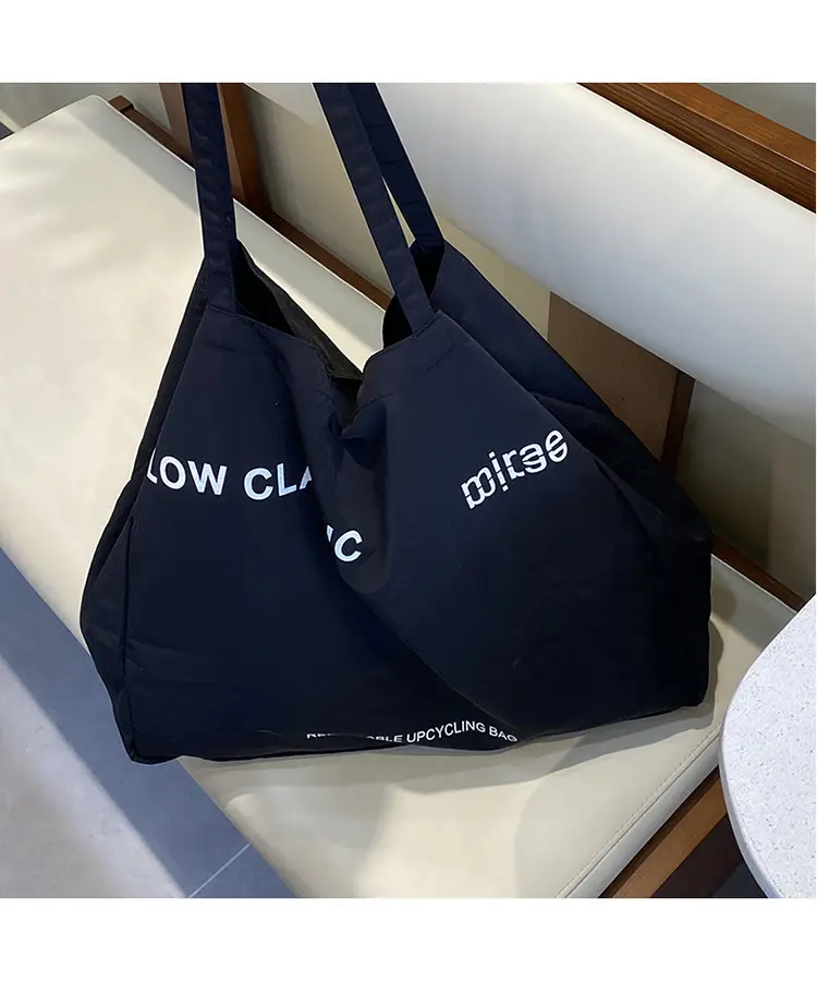 Blue Canvas Large Tote Bag 2025 Casual Use — feature 14