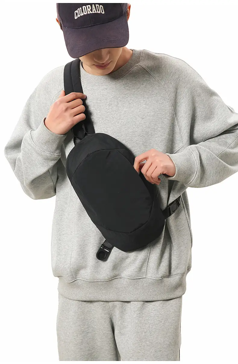 Orange Crossbody Bag for Men Mobile Travel Luggage — feature 17