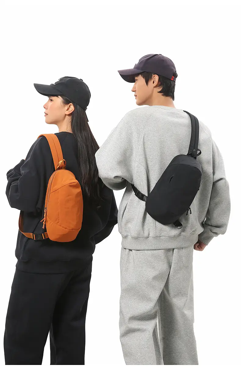 Orange Crossbody Bag for Men Mobile Travel Luggage — feature 18