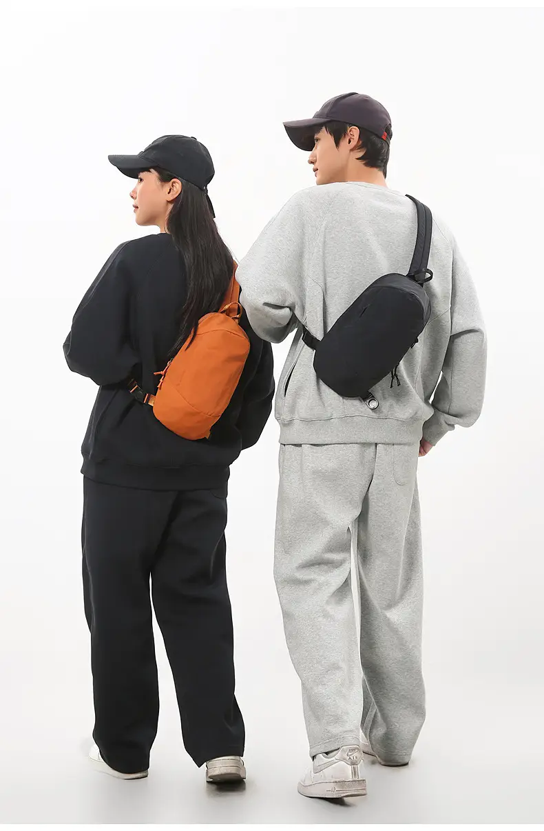 Orange Crossbody Bag for Men Mobile Travel Luggage — feature 19