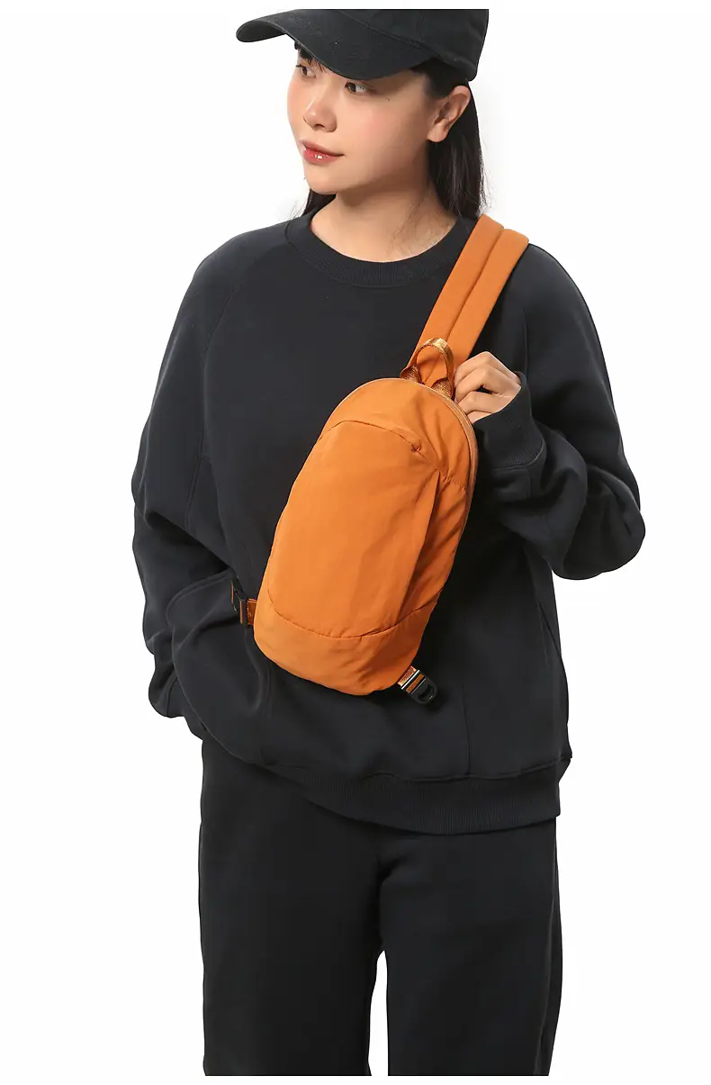 Orange Crossbody Bag for Men Mobile Travel Luggage — feature 20