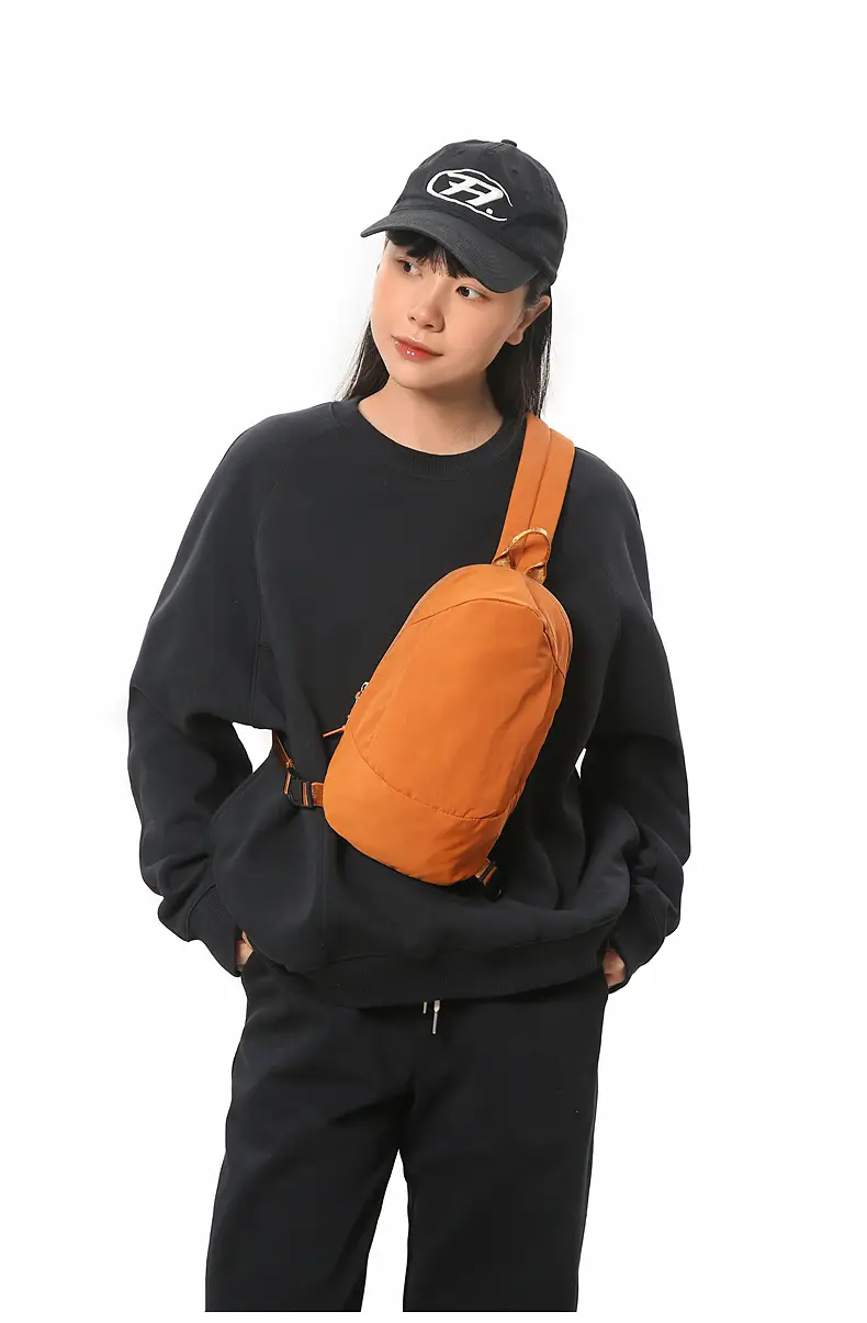 Orange Crossbody Bag for Men Mobile Travel Luggage — feature 21