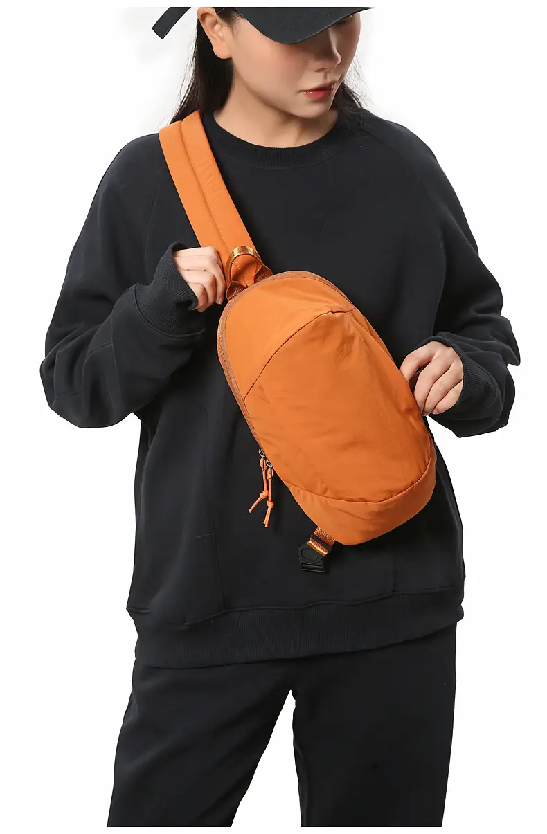 Orange Crossbody Bag for Men Mobile Travel Luggage — feature 22