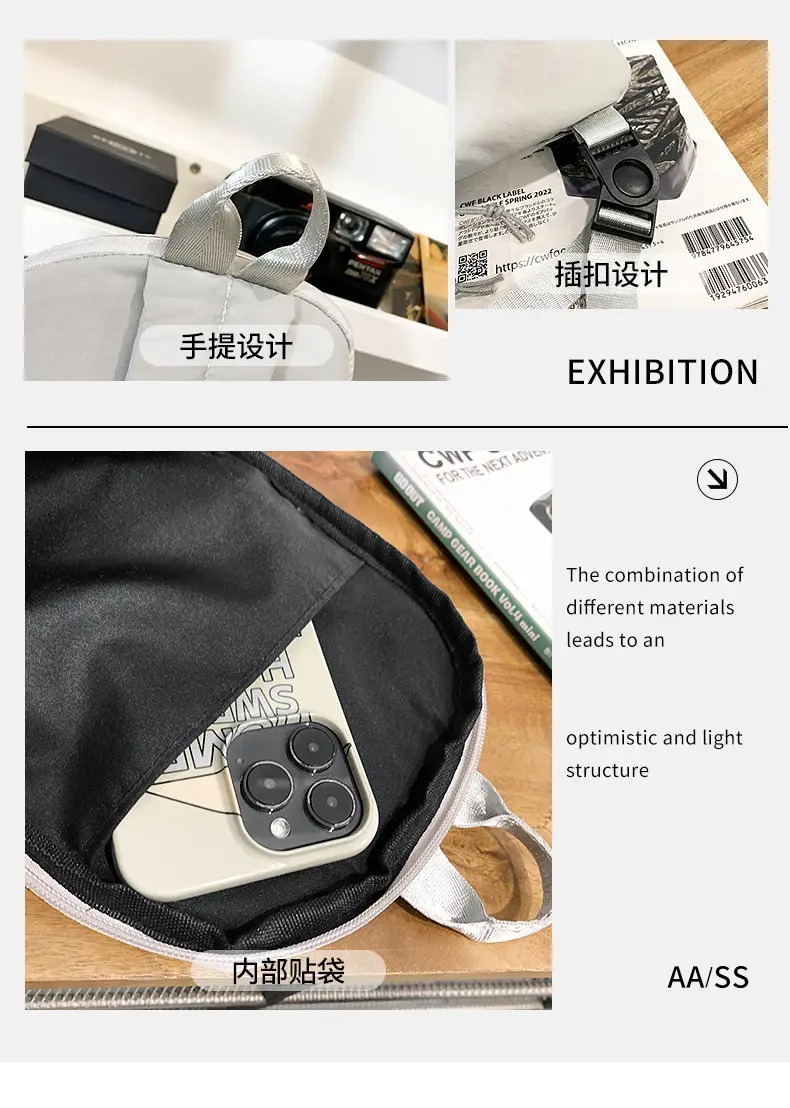 Orange Crossbody Bag for Men Mobile Travel Luggage — feature 27