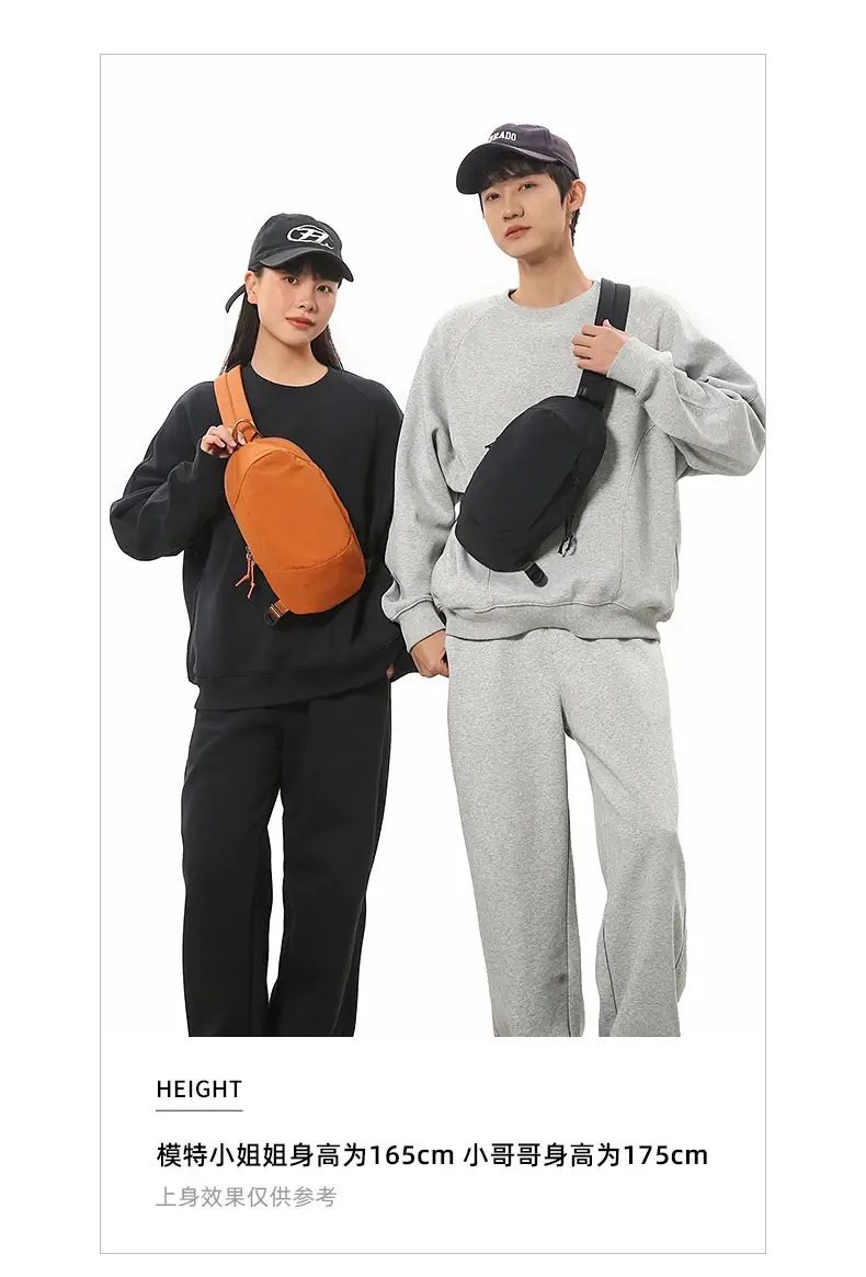 Orange Crossbody Bag for Men Mobile Travel Luggage — feature 5