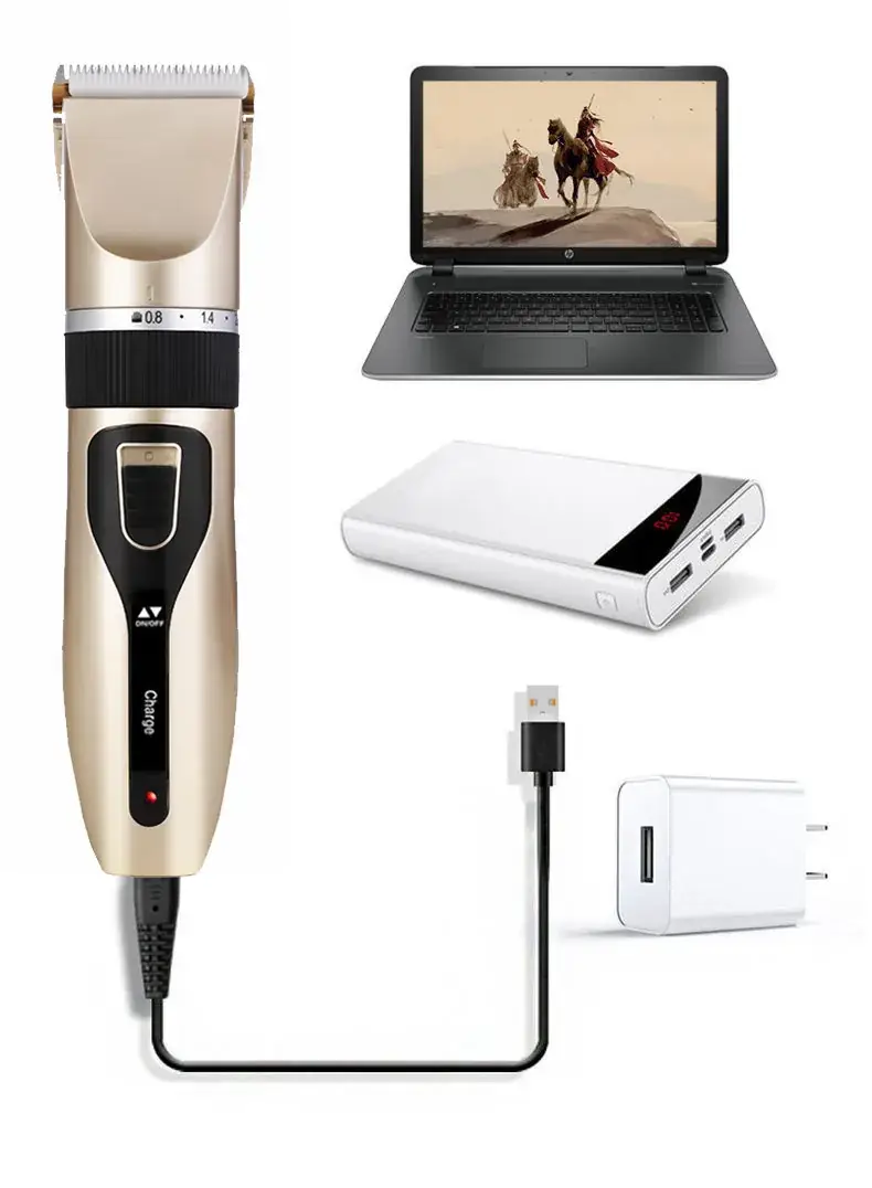 Rechargeable Electric Hair Clipper with 4 Accessories — feature 28