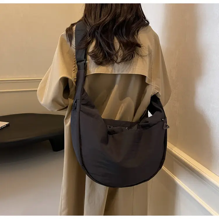 Women Orange Crossbody Bag Nylon 2025 — feature 22
